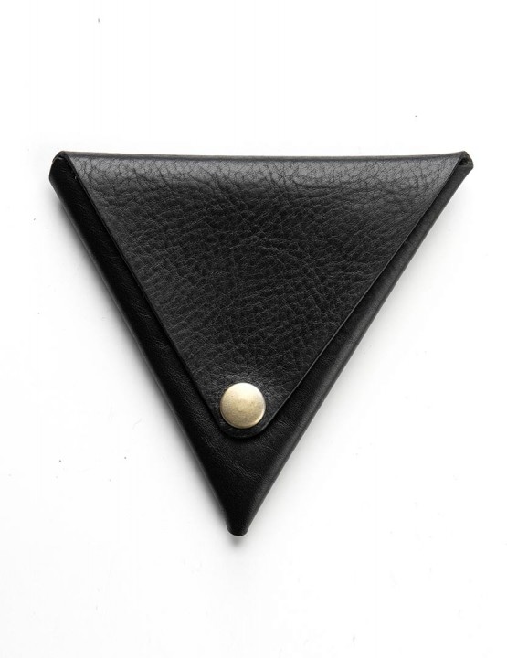 COINS WALLET TRIANGLE BLACK