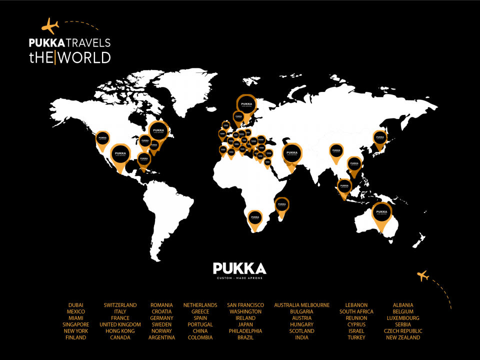 PUKKA TRAVELS THE WORLD